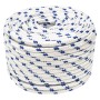 White polypropylene boat rope 12 mm 100 m by vidaXL, Ropes and metal cords - Ref: Foro24-152301, Price: 50,97 €, Discount: %
