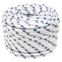White polypropylene boat rope 12 mm 100 m by vidaXL, Ropes and metal cords - Ref: Foro24-152301, Price: 54,95 €, Discount: %