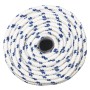 White polypropylene boat rope 12 mm 100 m by vidaXL, Ropes and metal cords - Ref: Foro24-152301, Price: 50,97 €, Discount: %