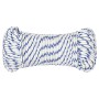 Cuerda de barco polipropileno blanco 4 mm 25 m