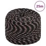 Bootstau Polypropylen schwarz 6 mm 25 m von vidaXL, Seile und Metallschnüre - Ref: Foro24-152337, Preis: 10,91 €, Rabatt: %