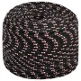 Bootstau Polypropylen schwarz 6 mm 25 m von vidaXL, Seile und Metallschnüre - Ref: Foro24-152337, Preis: 10,91 €, Rabatt: %