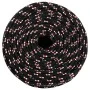 Bootstau Polypropylen schwarz 6 mm 25 m von vidaXL, Seile und Metallschnüre - Ref: Foro24-152337, Preis: 10,91 €, Rabatt: %