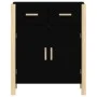 Black plywood sideboard 62x38x75 cm by vidaXL, Sideboards - Ref: Foro24-345676, Price: 69,44 €, Discount: %