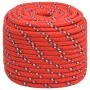 Red polypropylene boat rope 16 mm 100 m by vidaXL, Ropes and metal cords - Ref: Foro24-152415, Price: 77,82 €, Discount: %