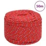 Red polypropylene boat rope 8 mm 50 m by vidaXL, Ropes and metal cords - Ref: Foro24-152396, Price: 18,21 €, Discount: %