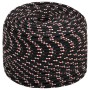 Cuerda de trabajo polipropileno negro 8 mm 250 m de vidaXL, Sogas y cuerdas metálicas - Ref: Foro24-152345, Precio: 52,55 €, ...