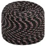 Cuerda de trabajo polipropileno negro 8 mm 250 m de vidaXL, Sogas y cuerdas metálicas - Ref: Foro24-152345, Precio: 54,46 €, ...
