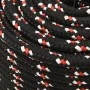 Black 12 mm 100 m polypropylene boat rope by vidaXL, Ropes and metal cords - Ref: Foro24-152354, Price: 52,76 €, Discount: %