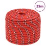 Red polypropylene boat rope 12 mm 25 m by vidaXL, Ropes and metal cords - Ref: Foro24-152405, Price: 20,12 €, Discount: %