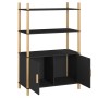 Hohes weißes Sperrholz-Sideboard 80x40x121 cm von vidaXL, Sideboards - Ref: Foro24-345700, Preis: 109,83 €, Rabatt: %