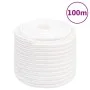 Intense white polypropylene boat rope 16 mm 100 m by vidaXL, Ropes and metal cords - Ref: Foro24-152574, Price: 77,72 €, Disc...
