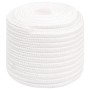 Cuerda de barco polipropileno blanco intenso 16 mm 100 m de vidaXL, Sogas y cuerdas metálicas - Ref: Foro24-152574, Precio: 7...
