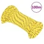 Cuerda de barco polipropileno amarillo 3 mm 100 m de vidaXL, Sogas y cuerdas metálicas - Ref: Foro24-152589, Precio: 13,03 €,...