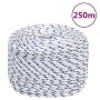 White polypropylene boat rope 8 mm 250 m by vidaXL, Ropes and metal cords - Ref: Foro24-152292, Price: 51,46 €, Discount: %