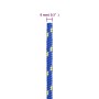Blaues Polypropylen-Bootsseil 8 mm 50 m von vidaXL, Seile und Metallschnüre - Ref: Foro24-152449, Preis: 18,55 €, Rabatt: %