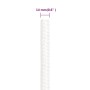 Intense white polypropylene boat rope 14 mm 50 m by vidaXL, Ropes and metal cords - Ref: Foro24-152569, Price: 33,21 €, Disco...