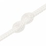 Intense white 2 mm 25 m polypropylene boat rope by vidaXL, Ropes and metal cords - Ref: Foro24-152529, Price: 11,02 €, Discou...