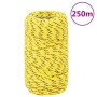 Gelbes Polypropylen-Bootsseil 2 mm 250 m von vidaXL, Seile und Metallschnüre - Ref: Foro24-152585, Preis: 16,19 €, Rabatt: %