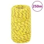Yellow polypropylene boat rope 2 mm 250 m by vidaXL, Ropes and metal cords - Ref: Foro24-152585, Price: 15,92 €, Discount: %