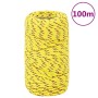 Cuerda de barco polipropileno amarillo 2 mm 100 m de vidaXL, Sogas y cuerdas metálicas - Ref: Foro24-152584, Precio: 11,79 €