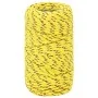 Yellow polypropylene boat rope 2 mm 100 m by vidaXL, Ropes and metal cords - Ref: Foro24-152584, Price: 12,02 €, Discount: %