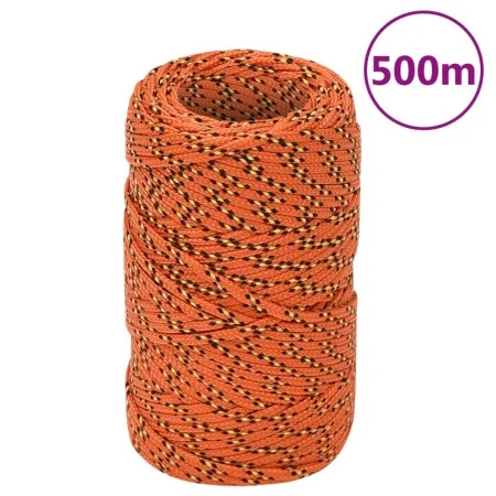 Bootstau Polypropylen orange 2 mm 500 m von vidaXL, Seile und Metallschnüre - Ref: Foro24-152639, Preis: 22,25 €, Rabatt: %