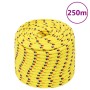 Yellow 14 mm 250 m polypropylene boat rope by vidaXL, Ropes and metal cords - Ref: Foro24-152624, Price: 162,53 €, Discount: %
