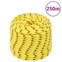 Yellow 14 mm 250 m polypropylene boat rope by vidaXL, Ropes and metal cords - Ref: Foro24-152624, Price: 160,28 €, Discount: %