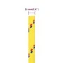 Yellow polypropylene boat rope 16 mm 100 m by vidaXL, Ropes and metal cords - Ref: Foro24-152627, Price: 80,59 €, Discount: %