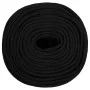 Black polyester work rope 10 mm 50 m by vidaXL, Ropes and metal cords - Ref: Foro24-152823, Price: 31,06 €, Discount: %