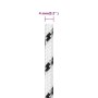 White polyester braided boat rope 4 mmx100 m by vidaXL, Ropes and metal cords - Ref: Foro24-152753, Price: 15,35 €, Discount: %