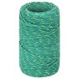 Cuerda de barco polipropileno verde 2 mm 500 m de vidaXL, Sogas y cuerdas metálicas - Ref: Foro24-152692, Precio: 21,48 €, De...