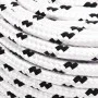 Weißes Polyester-Arbeitsseil 10 mm 100 m von vidaXL, Seile und Metallschnüre - Ref: Foro24-152773, Preis: 51,36 €, Rabatt: %