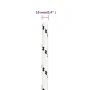 White polyester work rope 10 mm 100 m by vidaXL, Ropes and metal cords - Ref: Foro24-152773, Price: 51,36 €, Discount: %