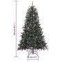 Künstlicher Weihnachtsbaum mit grünem PVC-Träger, 150 cm von vidaXL, Weihnachtsbäume - Ref: Foro24-345179, Preis: 61,81 €, Ra...