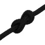 Schwarzes Polyester-Arbeitsseil 6 mm 100 m von vidaXL, Seile und Metallschnüre - Ref: Foro24-152814, Preis: 27,09 €, Rabatt: %
