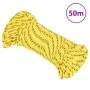 Yellow polypropylene boat rope 4 mm 50 m by vidaXL, Ropes and metal cords - Ref: Foro24-152593, Price: 10,14 €, Discount: %