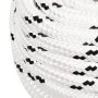 White polyester work rope 18 mm 50 m by vidaXL, Ropes and metal cords - Ref: Foro24-152787, Price: 59,44 €, Discount: %