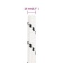 Weißes Polyester-Arbeitsseil 18 mm 50 m von vidaXL, Seile und Metallschnüre - Ref: Foro24-152787, Preis: 57,64 €, Rabatt: %