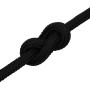 Schwarzes Polyester-Arbeitsseil 18 mm 100 m von vidaXL, Seile und Metallschnüre - Ref: Foro24-152839, Preis: 126,48 €, Rabatt: %