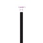 Schwarzes Polyester-Arbeitsseil 3 mm 25 m von vidaXL, Seile und Metallschnüre - Ref: Foro24-152797, Preis: 9,37 €, Rabatt: %