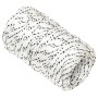 Cuerda para barco trenzada poliéster blanco 2 mm x 25 m