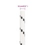 Weißes Polyester-Arbeitsseil 16 mm 100 m von vidaXL, Seile und Metallschnüre - Ref: Foro24-152785, Preis: 105,79 €, Rabatt: %