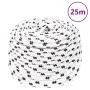 Polyester geflochtenes Bootstau weiß 6 mmx25 m von vidaXL, Seile und Metallschnüre - Ref: Foro24-152761, Preis: 9,22 €, Rabat...