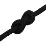 Black polyester work rope 8 mm 25 m by vidaXL, Ropes and metal cords - Ref: Foro24-152817, Price: 15,71 €, Discount: %