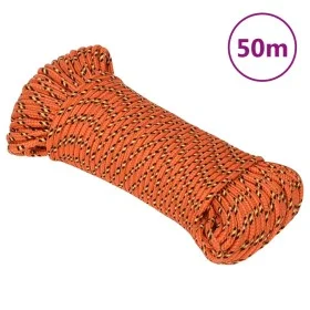 Orangefarbenes Polypropylen-Bootsseil 3 mm 50 m von vidaXL, Seile und Metallschnüre - Ref: Foro24-152641, Preis: 10,07 €, Rab...