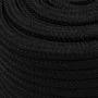 Black polyester work rope 16 mm 100 m by vidaXL, Ropes and metal cords - Ref: Foro24-152836, Price: 106,72 €, Discount: %
