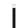 Schwarzes Polyester-Arbeitsseil 5 mm 500 m von vidaXL, Seile und Metallschnüre - Ref: Foro24-152811, Preis: 67,45 €, Rabatt: %