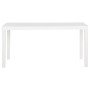 Mesa de jardín PP blanco 150x90x72 cm en Mesas de jardín | Comprar online en Foro24